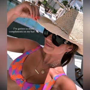 The Post Cowgirl Pool Hat NWOT